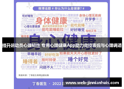 提升运动员心理韧性 专用心理健康App助力竞技表现与心理调适